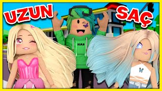 💖 UPUZUN SAÇLARIMIZ OLDU 😍 KÜBRA NİSA ROBLOX HAIR FLIP [upl. by Einohpets]