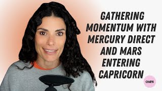 The Week of January 1st 2024 Gathering momentum with Mercury direct and Mars entering Capricorn [upl. by Enovi135]