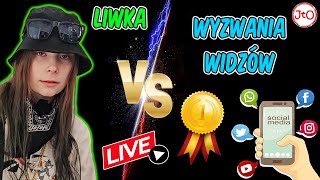 ⭐️LIWKA vs WYZWANIA WIDZÓW❗️Jak POSZEDŁ CHALLENGE POCZTOWY✉️  Liwka i Jacek  LIVE 🔴 [upl. by Yurik]