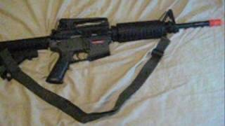 JG M4A1 enhanced version airsoft review Part 1 [upl. by Hpseoj762]