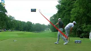 Dustin Johnsons Best Golf Shots 2017 PGA Championship Quail Hollow [upl. by Chevy]