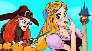 Rapunzel  Série Episódios 123456  Desenho animado infantil com OsAmiguinhosTV [upl. by Kasevich]