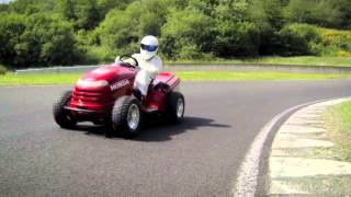 The Stigs 130mph LAWNMOWER  Top Gear [upl. by Maxa]