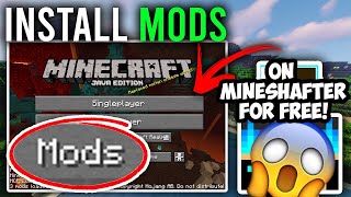 How To Install MODS On MINESHAFTER PC Guide  Download Minecraft Mods August 2021 Method [upl. by Legnaesoj]