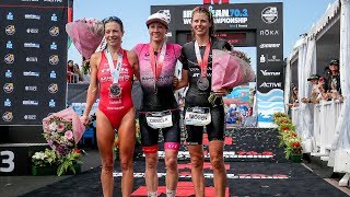 Daniela Ryf wins IRONMAN 703 World Championship 2019 [upl. by Llenor552]