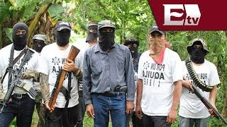 Grupos de autodefensa ingresan a Parácuaro Michoacán  Titulares de la tarde [upl. by Heyman318]