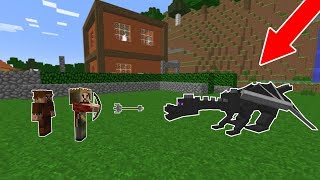 ARDA VE RÜZGAR EJDERHA İLE SAVAŞIYOR 😱  Minecraft [upl. by Yrot]