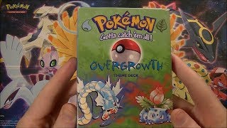 Pokemon TCG Overgrowth Theme Deck Opening [upl. by Hairakcaz]