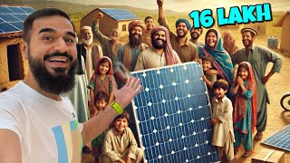 16 lakh ka solar system ley lia Alhamdulillah 😇 [upl. by Merceer]