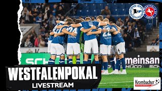 Krombacher Westfalenpokal Arminia Bielefeld gegen Westfalia Herne [upl. by Rawna333]