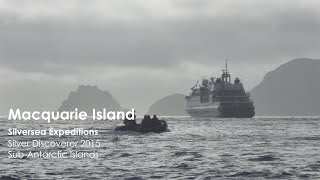 Silversea Expeditions Silver Discoverer  Macquarie Island [upl. by Onnem954]