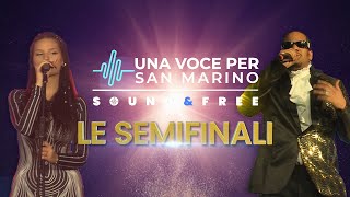 Una Voce per San Marino  La quarta semifinale [upl. by Teerell]