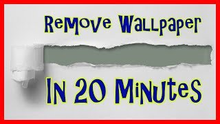 Remove Wallpaper And Painting Walls [upl. by Annis]