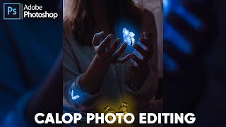 Calop  Butterfly Glow Tutorial  Photoshop Tutorial  Calob Castellon  Atif Editz [upl. by Jeno]