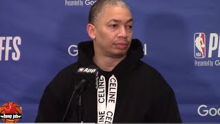 Ty Lue Reacts To The Clippers Blowout Game 5 12393 Loss To The Mavericks HoopJab NBA [upl. by Jenica357]