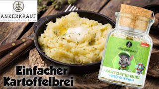 Einfacher Kartoffelbrei ANKERKRAUT Rezept  die PÜFFCHENS [upl. by Intisar]