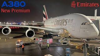 Emirates Airbus A380 New Premium eco  🇫🇷 Paris CDG  Dubai DXB 🇦🇪 FULL FLIGHT REPORT [upl. by Anoyi]