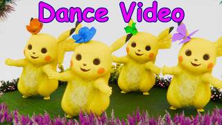 Pokémon Pikachu Dancing Dance ver  Kids Dance Song  Nursery Rhyme  Kids Song  Pokémon Kids [upl. by Earised]