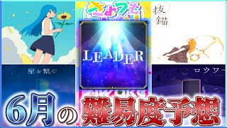 【プロセカ】6月追加の『9譜面』を紹介＆難易度予想してみた！ [upl. by Tenney913]