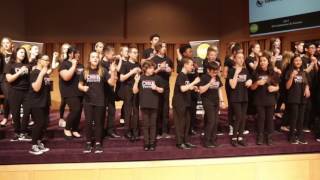 Conestoga Middle School Choir performing at CPT WE Awards on May 4 2017 [upl. by Otsuj282]