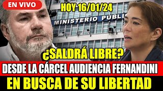 🔴EN VIVO MAURICIO FERNANDINI ¡BUSCA SU LIBERTAD AUDIENCIA PODER JUDICIAL  HOY 16124 [upl. by Cenac]