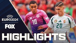 Germany vs Hungary Highlights  UEFA Euro 2024 [upl. by Brechtel]