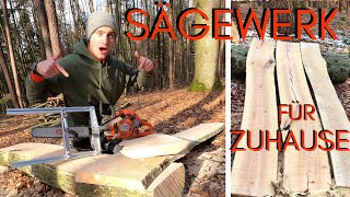 Billigste ALASKA MILL  Das Sägewerk für Zuhause  unboxing review [upl. by Nnayt543]