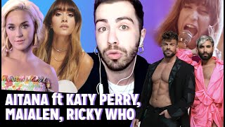 REACCIÓN Aitana ft Katy Perry  Maialen  Ricky Merino  MALBERT DIRECTOS [upl. by Gerge]