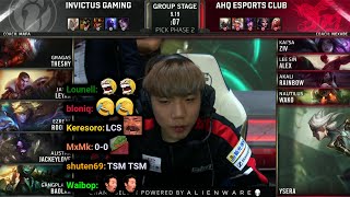 IG vs AHQ  2019 Worlds Groups Day 1  Twitch VOD with Chat [upl. by Llewen25]