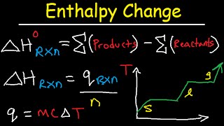 Enthalpy Change of Reaction amp Formation  Thermochemistry amp Calorimetry Practice Problems [upl. by Buke982]