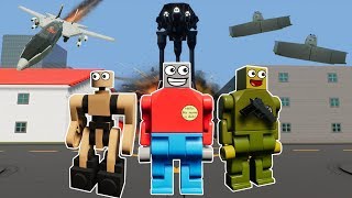 LEGO ALIEN INVASION VS LEGO CITY MOVIE  Brick Rigs Gameplay Challenge  Lego Alien Movie [upl. by Sucram]