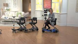 The Luggie Portable Foldable Mobility Scooter with Sandra Bennett [upl. by Anaul]