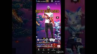 RIOT EXPOSED  ff viralvideo  wgs keshav yt [upl. by Alleyne]