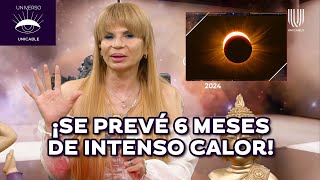 Mhoni Vidente predice días difíciles por el eclipse total del sol del 8 de abril  Universo Unicable [upl. by Toffic553]