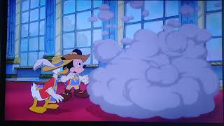 Mickey Donald Goofy Los Tres Mosqueteros Escena Graciosa 2 [upl. by Venola59]