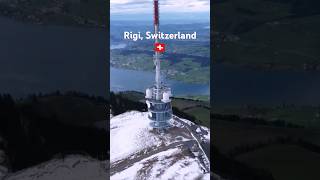 Rigi Mountain Switzerland Drone Flight Video  World from Above switzerland drone [upl. by Kit721]