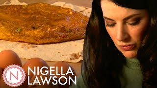 Nigella Lawsons Masala Omelette  Nigella Bites [upl. by Bendicty]