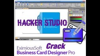 EximiousSoft Business Card Designer Crack  Hacker Studio 20 [upl. by Ennaj]