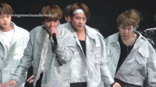 170402 BTS Anaheim day2 NOT TODAY taehyung V focus [upl. by Queen601]