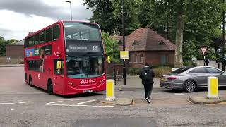 329 departs as the 121 passes for Wood Green [upl. by Mordy]