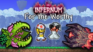 Terraria Veterans vs Infernum FOR THE WORTHY Plantera First Time 3 [upl. by Delanty180]