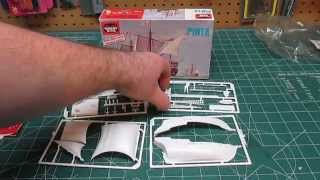 LifeLike Pyro Pinta Model Sailing Ship Vintage Model Kit Open Box Review [upl. by Aneger321]