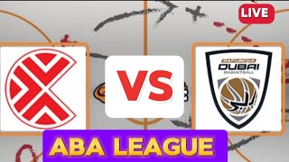 DUBAI VS CIBONA ZAGREB LIVE SCORE  ABA LEAGUE 2024 [upl. by Enilekcaj]