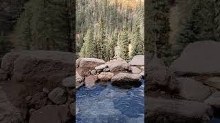 San Antonio hot springs Jemez Mountains New Mexico mountainview [upl. by Rabbaj]