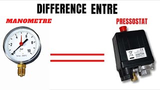 🔧 DIFFERENCE ENTRE PRESSIOSTAT ET MANOMETRE  🔵 [upl. by Hayman666]