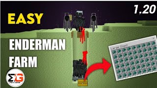 Enderman XP Farm in Minecraft Bedrock 120😍😍youtube youtubevideo viral trending [upl. by Annoirb]