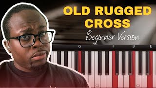 Beginner Hymn Chord Progressions  Old Rugged Cross Tutorial [upl. by Knorring]