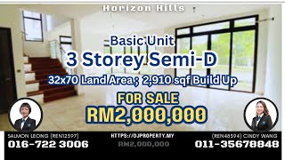 Horizon Hills SemiD For Sale RM2000000 [upl. by Yeniar]