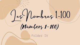 Les Nombres 1100  Numbers 1100 [upl. by Atilamrac]