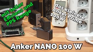 Anker Nano 100W Ladegerät im Test Klein aber oho [upl. by Anidal]